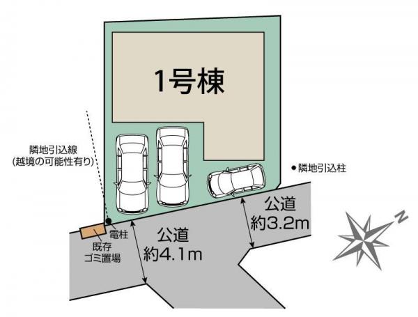 新築戸建 所沢市大字上安松 JR武蔵野線新秋津駅 4,998万円