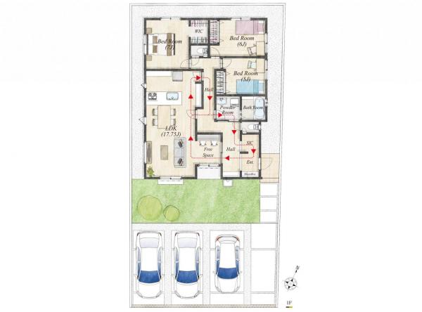 新築戸建 所沢市大字下富 西武新宿線新所沢駅 4,190万円