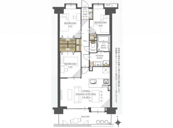 中古マンション 所沢市大字下安松 JR武蔵野線東所沢駅 2,690万円