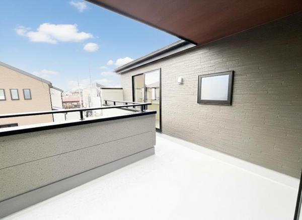 所沢市上新井2丁目第16期　新築分譲住宅全5棟 バルコニー 