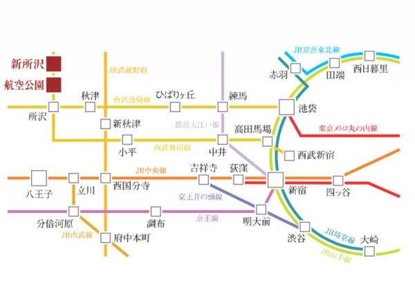 新築戸建 所沢市泉町 西武新宿線航空公園駅 5,999万円