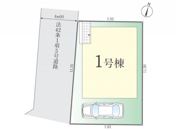 新築戸建 所沢市大字北秋津 西武池袋線所沢駅 4,999万円
