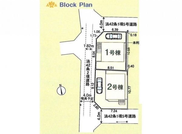 所沢市小手指南1丁目第37　新築分譲住宅全2棟 区画図 