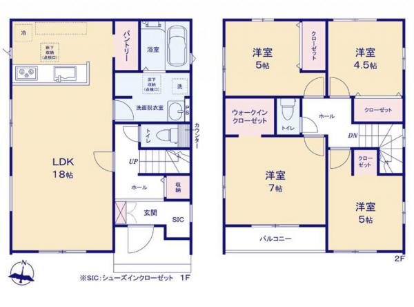 新築戸建 所沢市小手指南２丁目 西武池袋線小手指駅 4,050万円