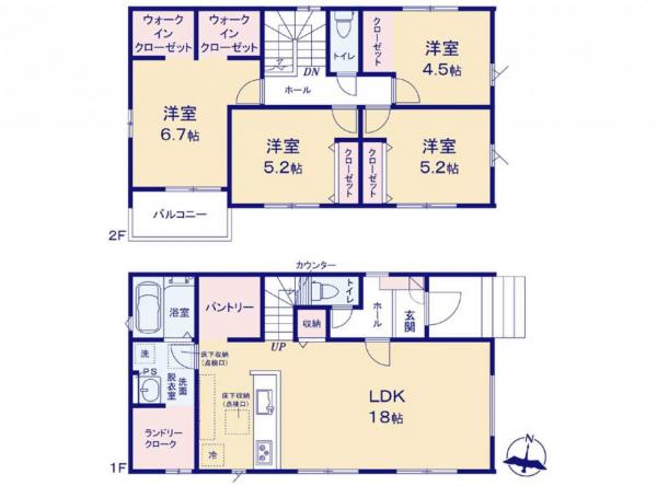 新築戸建 所沢市小手指南２丁目 西武池袋線小手指駅 4,290万円