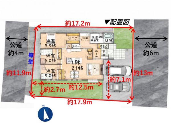 新築戸建 所沢市大字山口 西武狭山線下山口駅 4,880万円