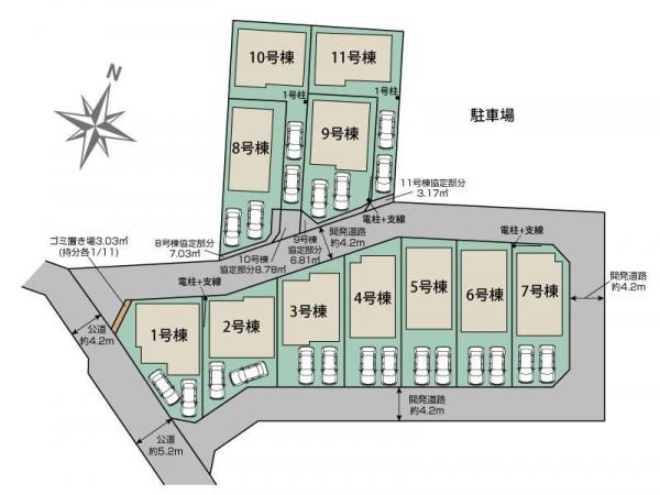 新築戸建 所沢市大字下安松 西武池袋線秋津駅 4,898万円