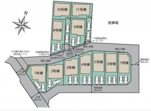 新築戸建 所沢市大字下安松 西武池袋線秋津駅 4,898万円