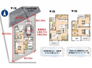 新築戸建 所沢市若狭４丁目２４７２－５ 西武池袋線狭山ヶ丘駅 33800000
