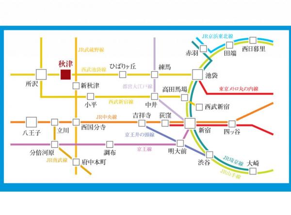 新築戸建 所沢市大字下安松 西武池袋線秋津駅 3,780万円
