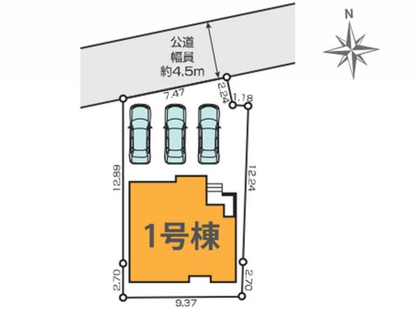 新築戸建 所沢市東新井町 西武池袋線所沢駅 6,299万円