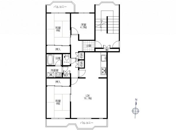 中古マンション 所沢市並木７丁目 西武新宿線航空公園駅 1,150万円