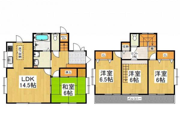 中古戸建 所沢市大字山口 西武狭山線下山口駅 2,180万円