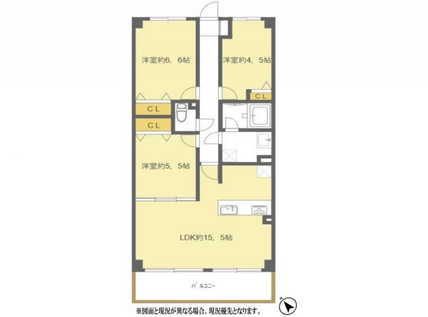 中古マンション 所沢市向陽町 西武新宿線新所沢駅 2,799万円