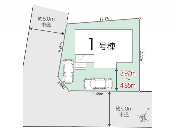 新築戸建 所沢市大字下富 西武新宿線新所沢駅 3,680万円