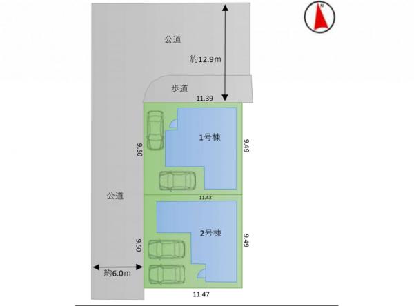 新築戸建 所沢市中新井３丁目 西武新宿線新所沢駅 4,498万円