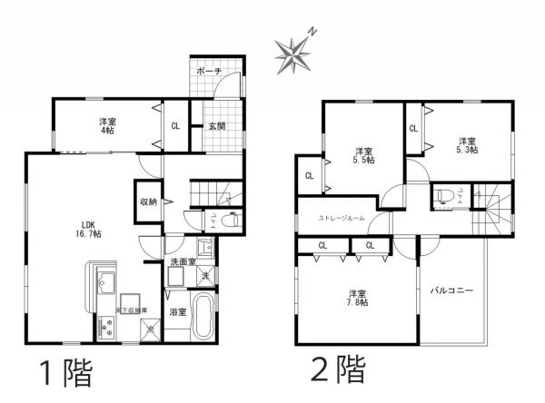 土地 狭山市鵜ノ木 西武池袋線稲荷山公園駅 2,400万円