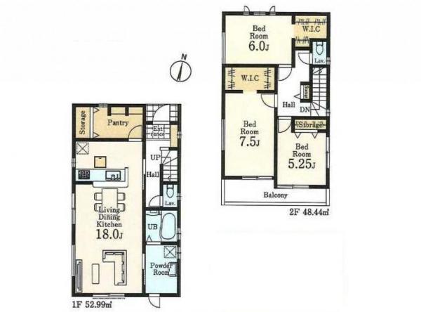 新築戸建 所沢市大字下安松 西武池袋線秋津駅 4,280万円