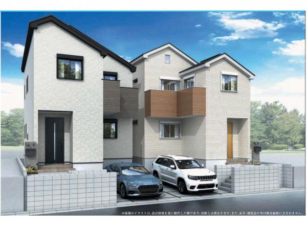 新築戸建 所沢市中新井５丁目 西武新宿線新所沢駅 3,680万円