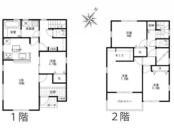 土地 狭山市鵜ノ木 西武池袋線稲荷山公園駅 1,850万円