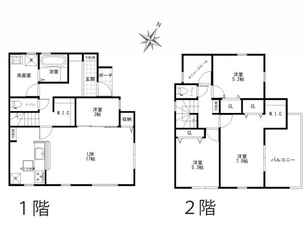 土地 狭山市鵜ノ木 西武池袋線稲荷山公園駅 2,050万円