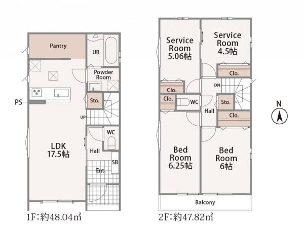 新築戸建 所沢市南住吉 西武池袋線所沢駅 6,390万円