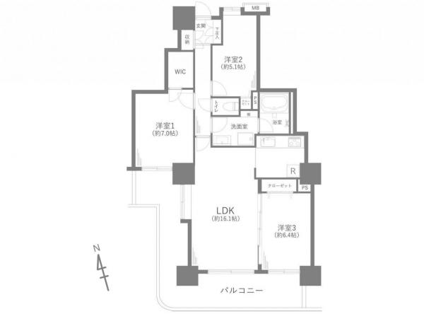 中古マンション 所沢市元町 西武池袋線所沢駅 5,980万円