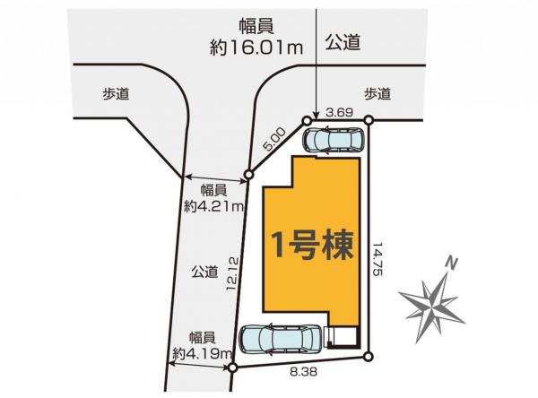 新築戸建 所沢市大字上安松 西武池袋線所沢駅 6,599万円