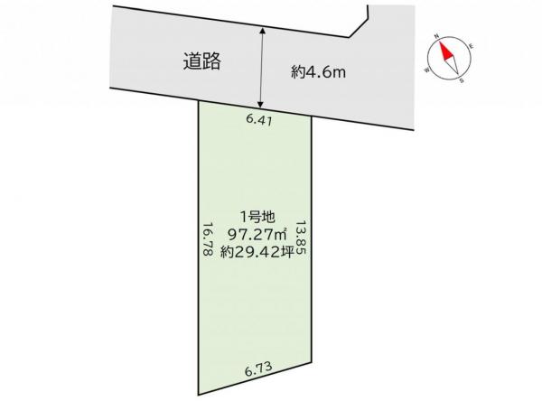 土地 所沢市大字上安松 JR武蔵野線新秋津駅 2,599万円