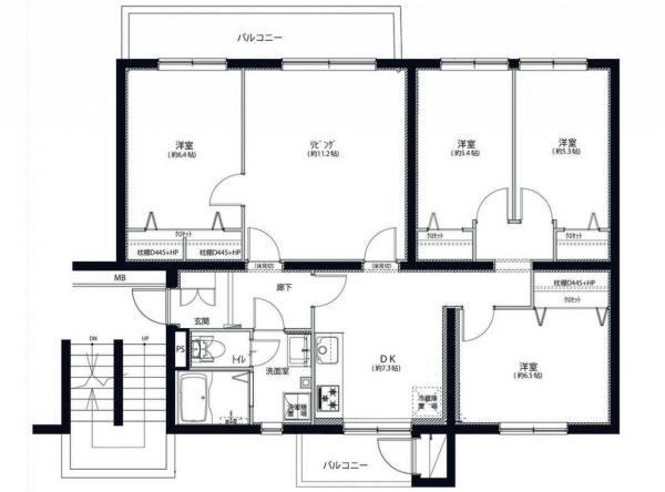 中古マンション 所沢市大字山口 西武狭山線下山口駅 1,799万円