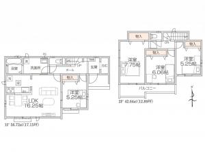 新築戸建 所沢市大字荒幡534-29 西武新宿線西武園駅 37900000