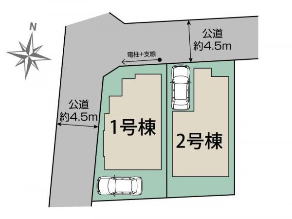 新築戸建 所沢市向陽町 西武新宿線新所沢駅 4,690万円