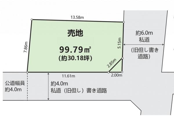 土地 所沢市けやき台１丁目 西武新宿線新所沢駅 2,880万円