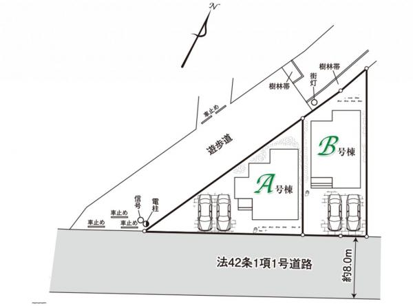 新築戸建 所沢市狭山ケ丘２丁目 西武池袋線狭山ヶ丘駅 4,390万円