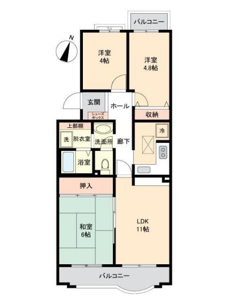 中古マンション 所沢市東所沢和田１丁目 JR武蔵野線東所沢駅 1,780万円