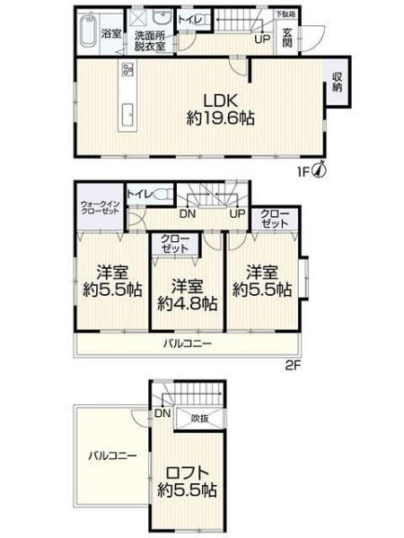 中古戸建 所沢市大字荒幡 西武池袋線西所沢駅 2,999万円