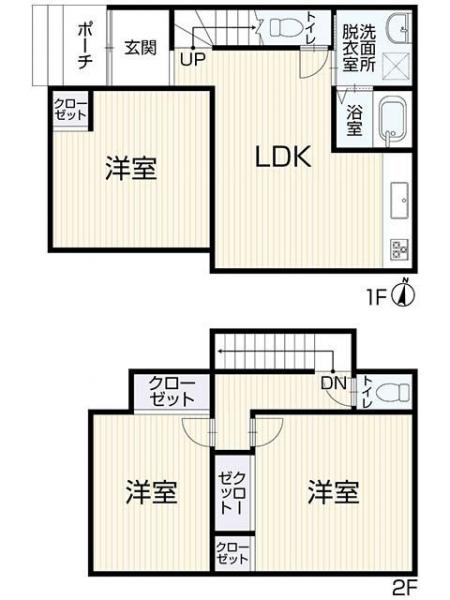 中古戸建 所沢市上新井３丁目 西武池袋線小手指駅 2,499万円