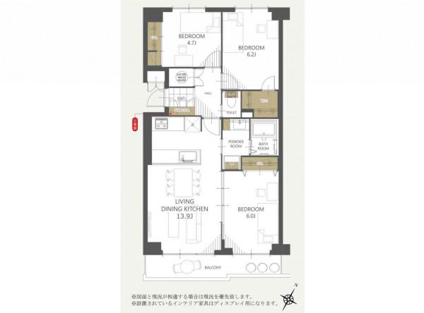 中古マンション 所沢市小手指町３丁目 西武池袋線小手指駅 2,790万円