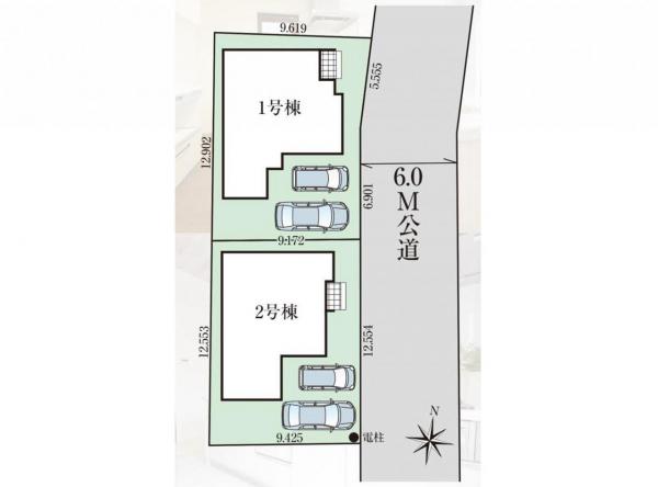 新築戸建 所沢市大字北秋津 西武池袋線所沢駅 5,490万円