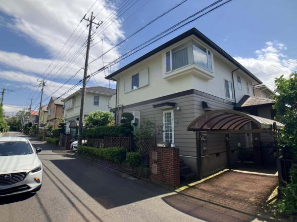 ◆当社売主物件◆所沢市中富南4丁目　中古戸建 前面道路含む現地写真 