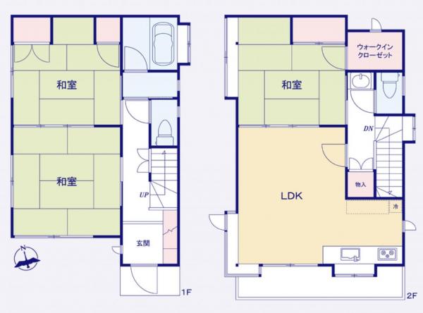 中古戸建 所沢市若狭３丁目 西武池袋線狭山ヶ丘駅 1,780万円