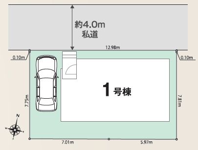 新築戸建 所沢市上新井５丁目 西武池袋線小手指駅 4,580万円