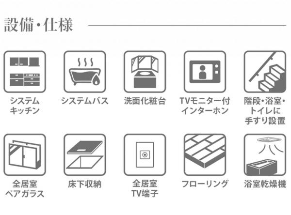 新築戸建 所沢市林３丁目 西武池袋線狭山ヶ丘駅 3,590万円
