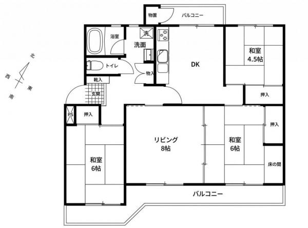 中古マンション 狭山市笹井１丁目 西武池袋線入間市駅 230万円