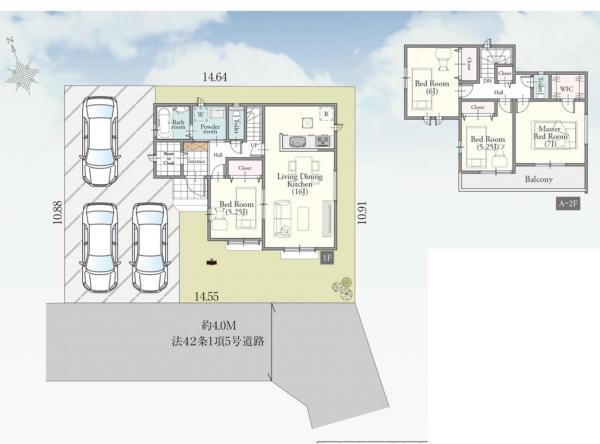新築戸建 所沢市大字下安松 JR武蔵野線東所沢駅 4,790万円