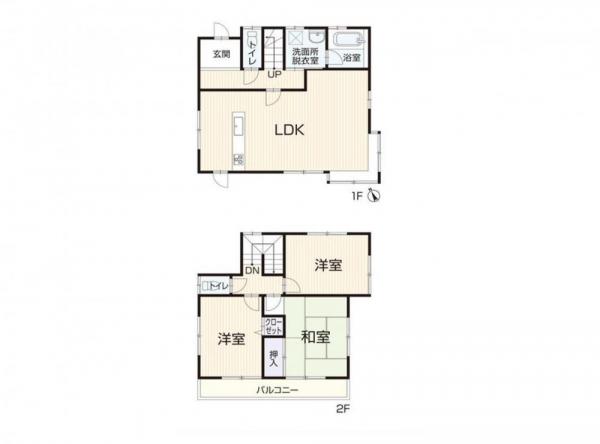 中古戸建 埼玉県所沢市小手指元町1丁目22番地20 西武池袋線小手指駅 2299万円
