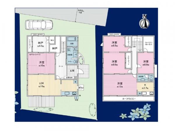 中古戸建 埼玉県所沢市大字山口988-9 西武池袋線西所沢駅 3780万円