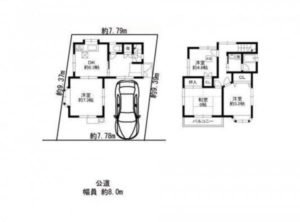 中古戸建 埼玉県所沢市和ケ原2丁目138−47 西武池袋線狭山ヶ丘駅 1780万円