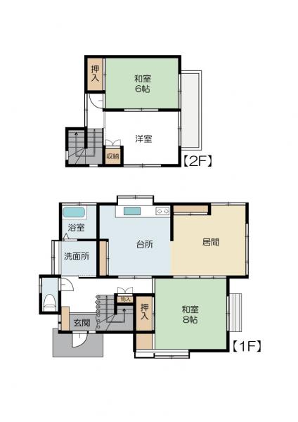 中古戸建 ひたちなか市大字東石川 JR常磐線(取手〜いわき)佐和駅 800万円