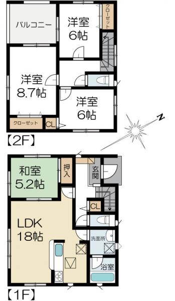 新築戸建 水戸市酒門町 JR常磐線(取手〜いわき)水戸駅 1980万円